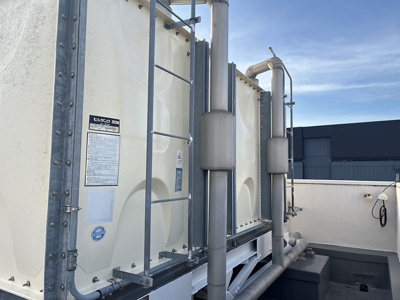 受水槽塗装工事